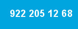 922 205 12 68
